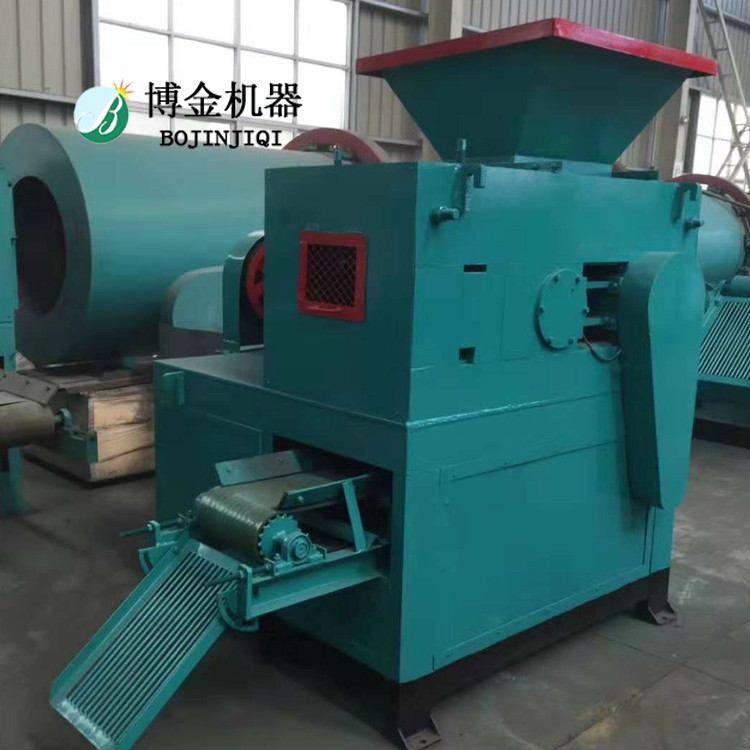 脫硫石膏壓球機用戶試壓效果