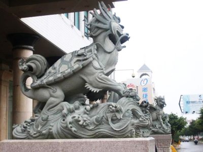 景區石雕赑屃